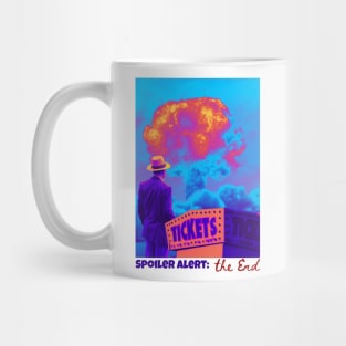 Atomic Fusion of Fates: The Ironic Sci-fi Encounter Mug